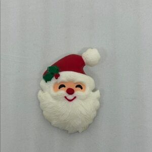 Santa Claus Christmas Brooch 1984 Hallmark Canada